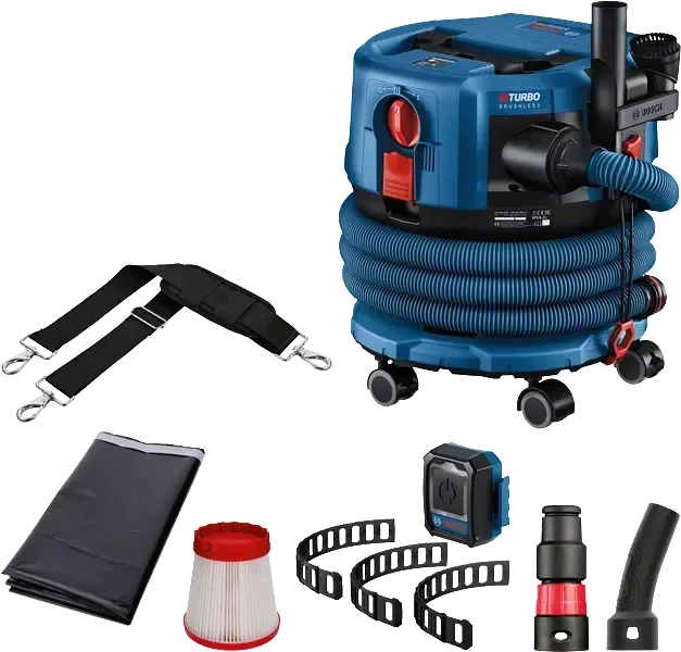 Bosch Professional GAS 18V-12 MC BITURBO Akku-Nass-/Trockensauger solo