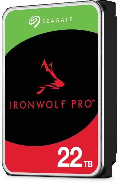 Seagate IronWolf Pro NAS HDD +Rescue 22TB, 24/7, 512e / 3.5" / SATA 6Gb/s
