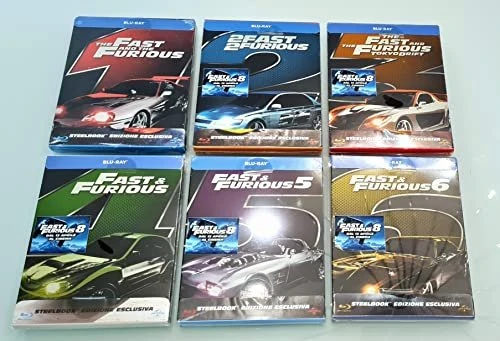 The Fast And The Furious Box (Filme 1-6) (Blu-ray)
