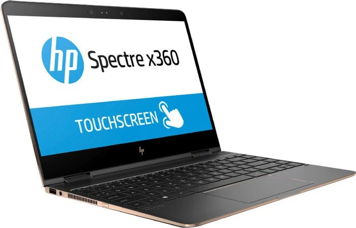 HP Spectre x360 Convertible 13-ac033ng, Dark Ash Silver, Core i7-7500U, 16GB RAM, 512GB SSD, DE