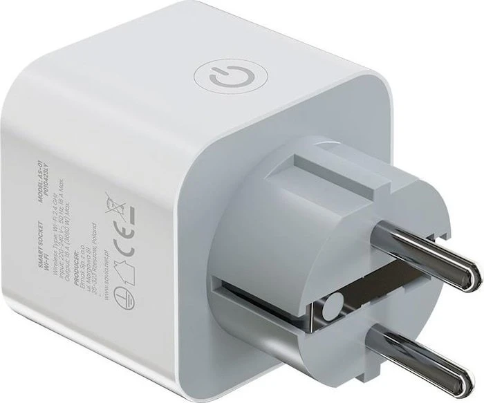 Savio Smart Plug AS-01, 3680W, Typ E, Smart-Steckdose