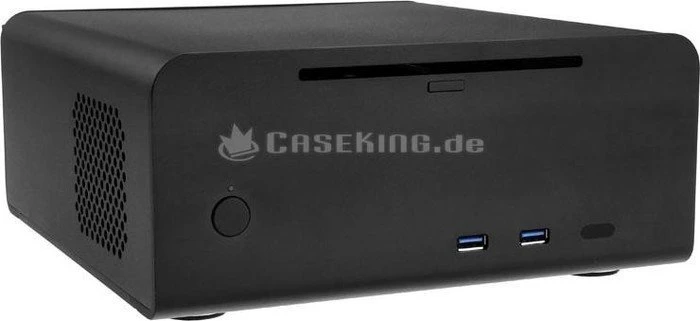 Streacom F7C Alpha Optical, schwarz, Mini-ITX