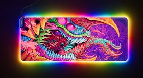 Hyte CNVS Hyper Beast 2 Limited Edition qRGB Gaming Mauspad, Motiv bunt