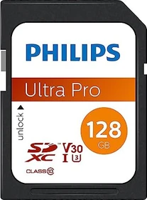 Philips Ultra Pro R100/W80 128GB, UHS-I U3, Class 10