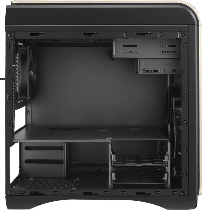 AeroCool DS Cube Gold Window Edition, Acrylfenster