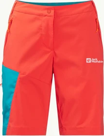 Jack Wolfskin Glastal Shorts Hose kurz tango orange (Damen)