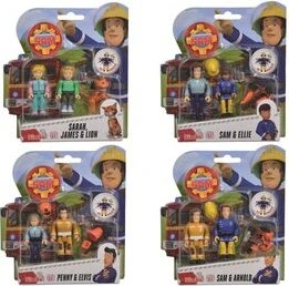 Simba Toys Feuerwehrmann Sam - Figuren Doppelpack Serie 2 (verschiedene Ausführungen)