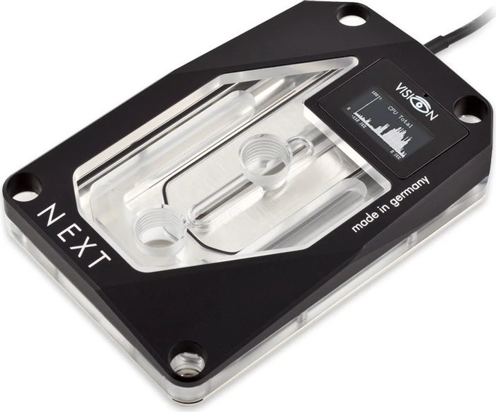 Aqua Computer cuplex kryos NEXT mit VISION sTRX4 Full Cover, Acryl/Nickel