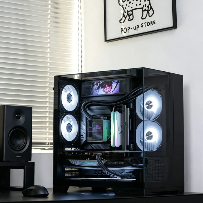 DarkFlash DV240S MAX Black, schwarz