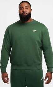 Nike Sportswear Club Fleece Sweatshirt fir/white (Herren)