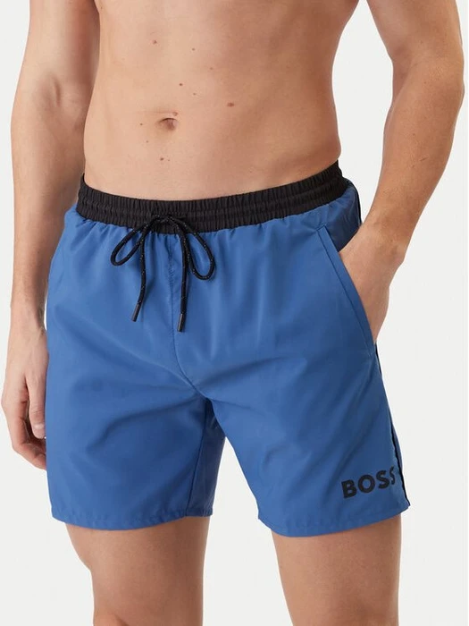 Hugo Boss Starfish Badeshorts bright blue (Herren)