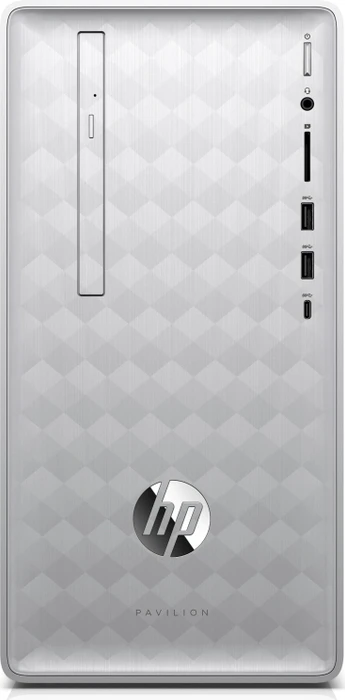 HP Pavilion 590-p0022ng, Natural Silver, Ryzen 3 2200U, 12GB RAM, 128GB SSD, 1TB HDD, GeForce GT 1030