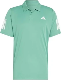 adidas Club 3-Streifen Tennis Poloshirt kurzarm semi court green (Herren)
