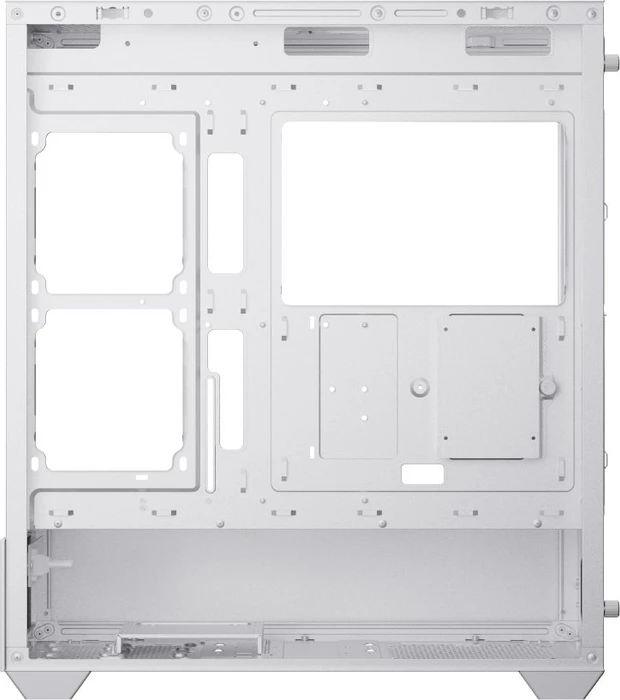 AeroCool P500D White, Glasfenster