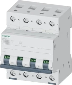 Siemens SENTRON Leitungsschutzschalter 400V 6kA, 4-polig, C, 25A