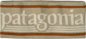 Patagonia Powder Town Stirnband hut tripper logo: weathered stone