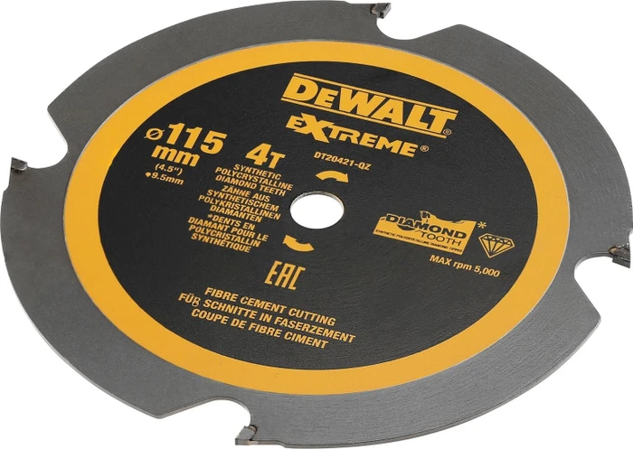 DeWalt DT20421 Kreissägeblatt 4Z, 115x9.5mm, 1 Stück