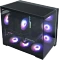 Zalman D40 Black, schwarz, Glasfenster Vorschaubild