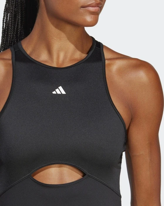 adidas HIIT Aeroready Training Funktionsshirt ärmellos schwarz (Damen)