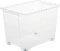 Rotho Evo Aufbewahrungsbox transparent/weiß Vorschaubild