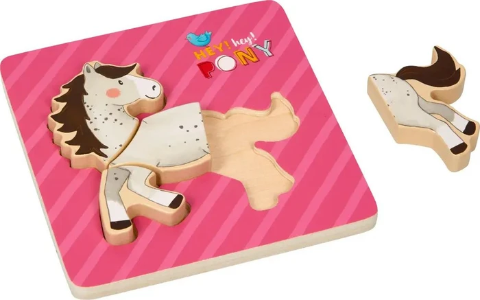 Coppenrath Steck-Puzzle - Mein kleiner Ponyhof