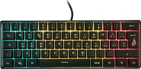 Verbatim SureFire KingPin X1 60% Gaming Keyboard, LEDs RGB, schwarz, USB, IT (48704)