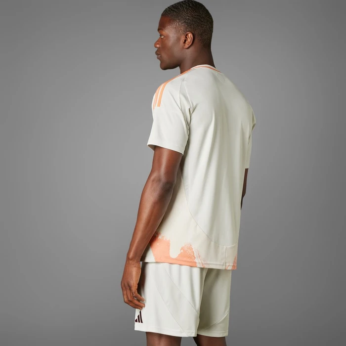 adidas AS Rom 2024/2025 Auswärtstrikot talc/easy orange (Herren)