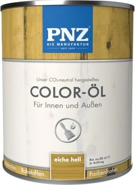 PNZ Coloröl Natur-Holzfarbe eiche hell, 750ml