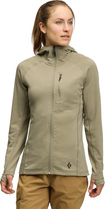 Black Diamond CoEfficient Hoody Funktionsjacke pine smoke (Damen)