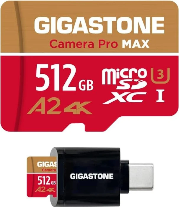 Gigastone Camera Pro MAX MicroSDXC Series