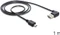 DeLOCK EASY-USB 2.0 Kabel, USB-A 90° horizontal gewinkelt [Stecker] auf Mini-USB [Stecker], 1m Vorschaubild