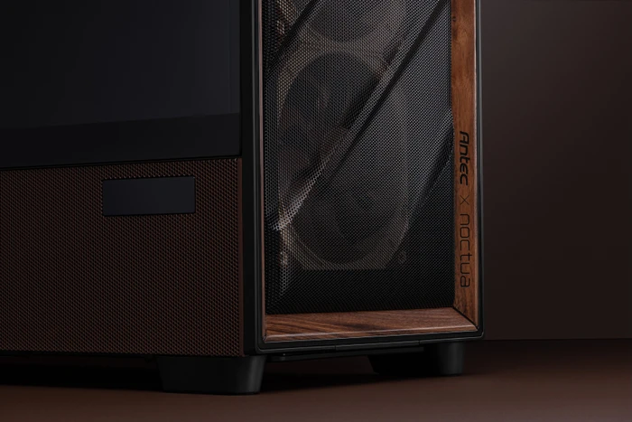 Antec Flux Pro Noctua Edition, schwarz/braun, Glasfenster