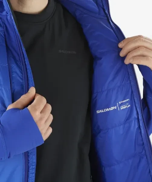 Salomon Elixir Hybrid Hooded Funktionsjacke surf the web (Herren)