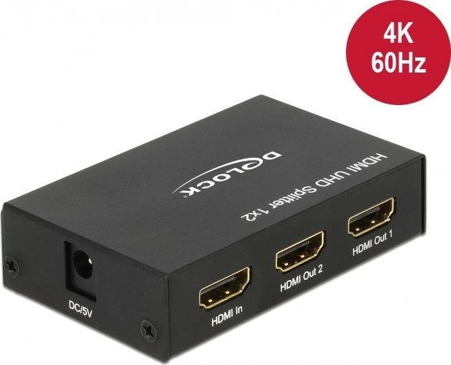 DeLOCK HDMI 4K Splitter 2-fach