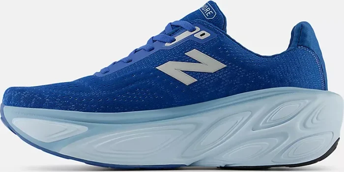 New Balance Fresh Foam X More v5 blue agate/quarry blue/silver metalic (Herren)