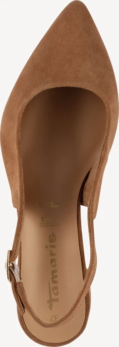 Tamaris Leder Slingpumps braun (Damen)