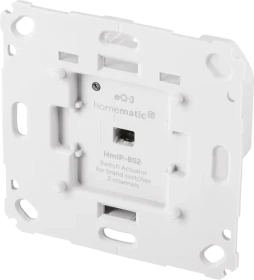eQ-3 Homematic IP Schaltaktor für Markenschalter, 2-fach, Schaltaktor (156757A0)