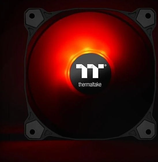 Thermaltake Pure Plus 12 LED RGB Radiator TT Premium Edition, LED-Steuerung, 120mm, 3er-Pack