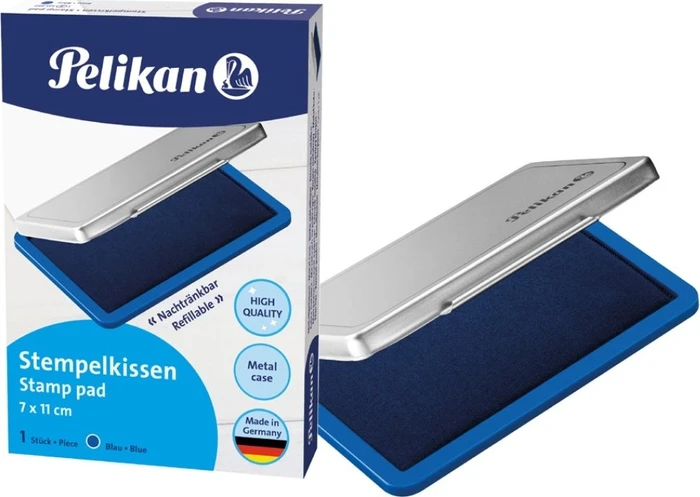 Pelikan Steki 1 Metallstempelkissen, 90x160mm, schwarz