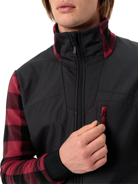 Vaude Minaki Mountainbike Fleece Fahrradjacke rot (Herren)