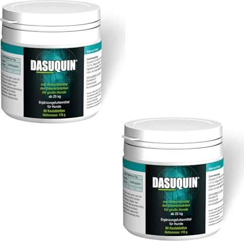 Ecuphar Dasuquin L Kautabletten für große Hunde ab 25kg, 80 Stück