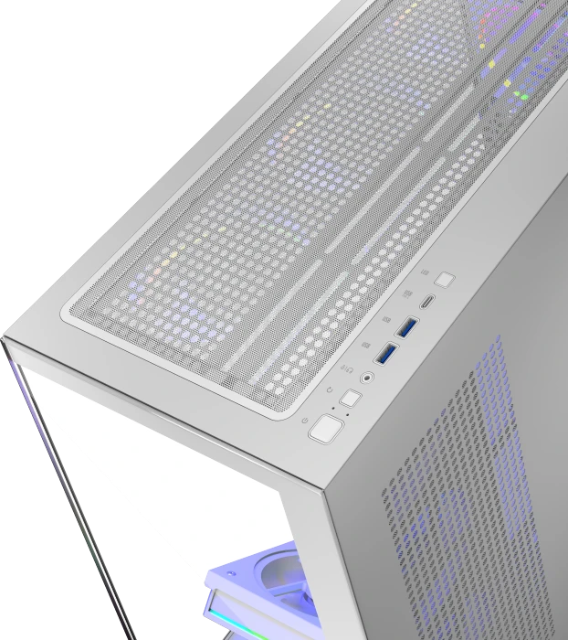 Modecom Volcano Stellar ARGB 5F White, Glasfenster
