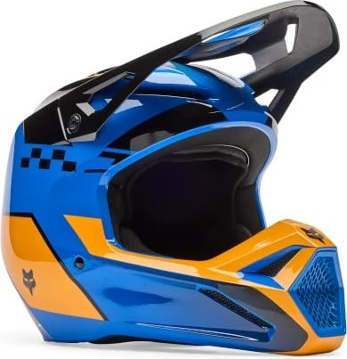 Fox Racing V1 Collect blau/orange/schwarz