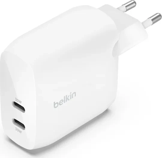 Belkin BoostCharge Pro USB-C-Ladegerät mit PPS (60W) weiß