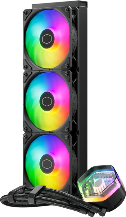 Cooler Master MasterLiquid 360 Atmos ARGB, schwarz