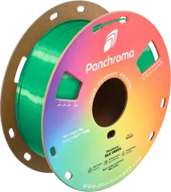 Polymaker Panchroma Silk PLA, grün, Spule, 1.75mm, 1.00kg