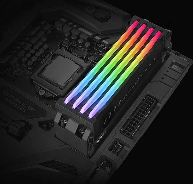 Thermaltake S100 DDR4 Memory Lighting Kit für Speichermodul, schwarz