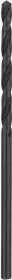 Bosch Professional HSS-R Spiralbohrer, 2.1x24x49mm, 10 Stück