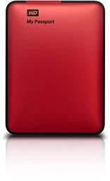 Western Digital WD My Passport rot 1TB, USB 3.0 Micro-B
