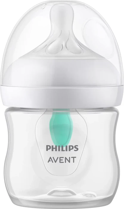Philips Avent SCY670/02 Natural Response Airfree Ventil Trinkflasche, 125ml, 2 Stück